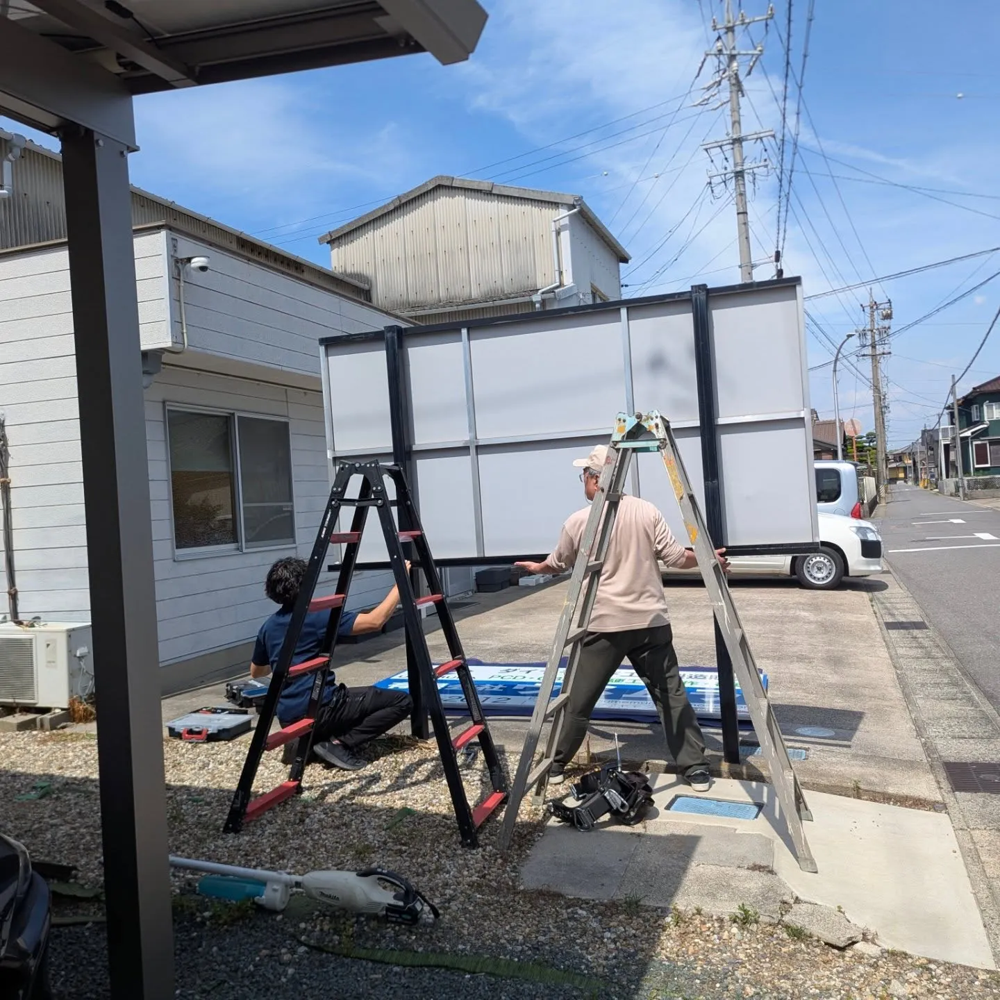 本日の一コマ。